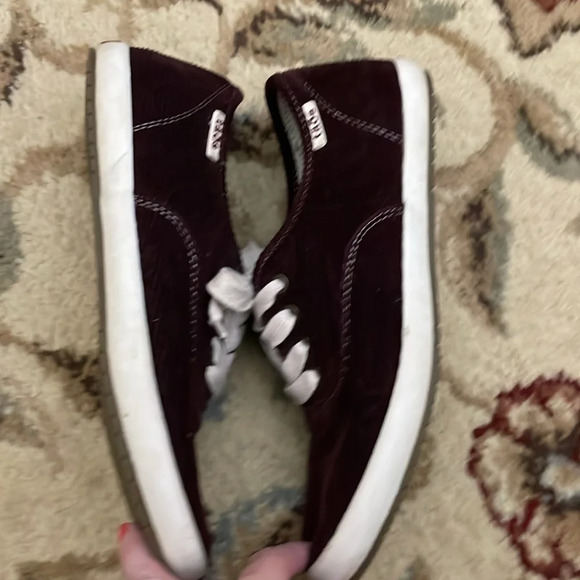 Taos Footwear Women's Burgundy Casual Sneakers - Picture 3 of 5